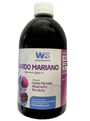 Cardo Mariano+Alcachofra+Borututu - Xarope 500ML - WS